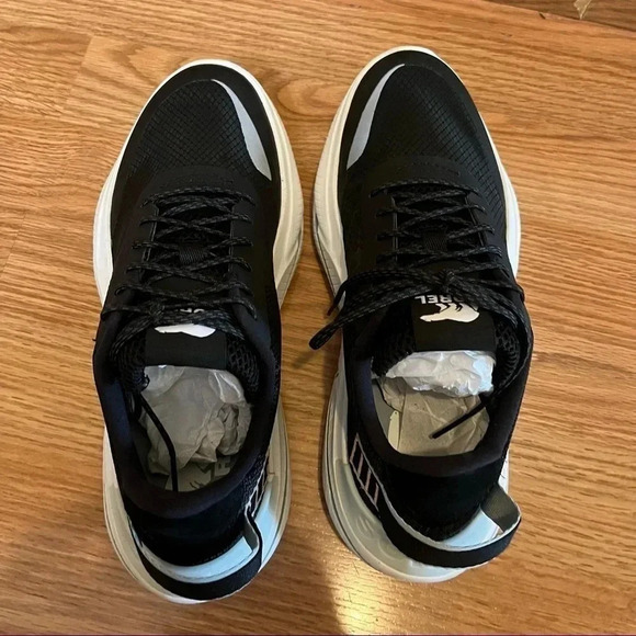 Sorel Women's Explorer Blitz Leisure Lace Sneaker - Black/Blue Hint NWB 8 - Picture 2 of 10